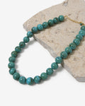 Gia Boho Resin Necklace in light blue — view 1
