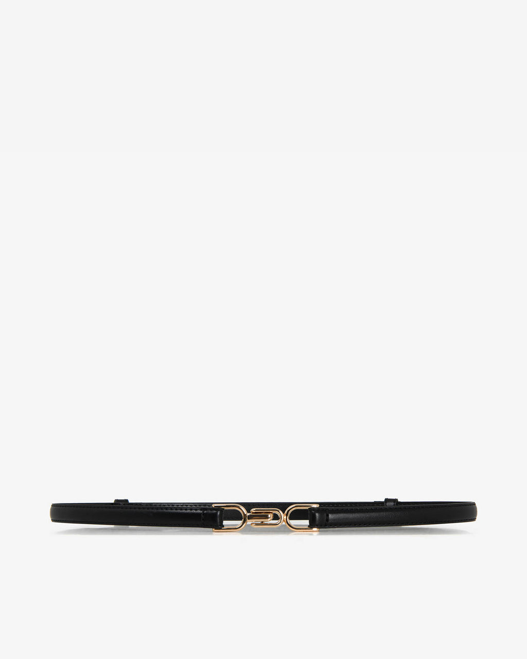 Hennessy Leather Belt in black obq1078 — product-only view