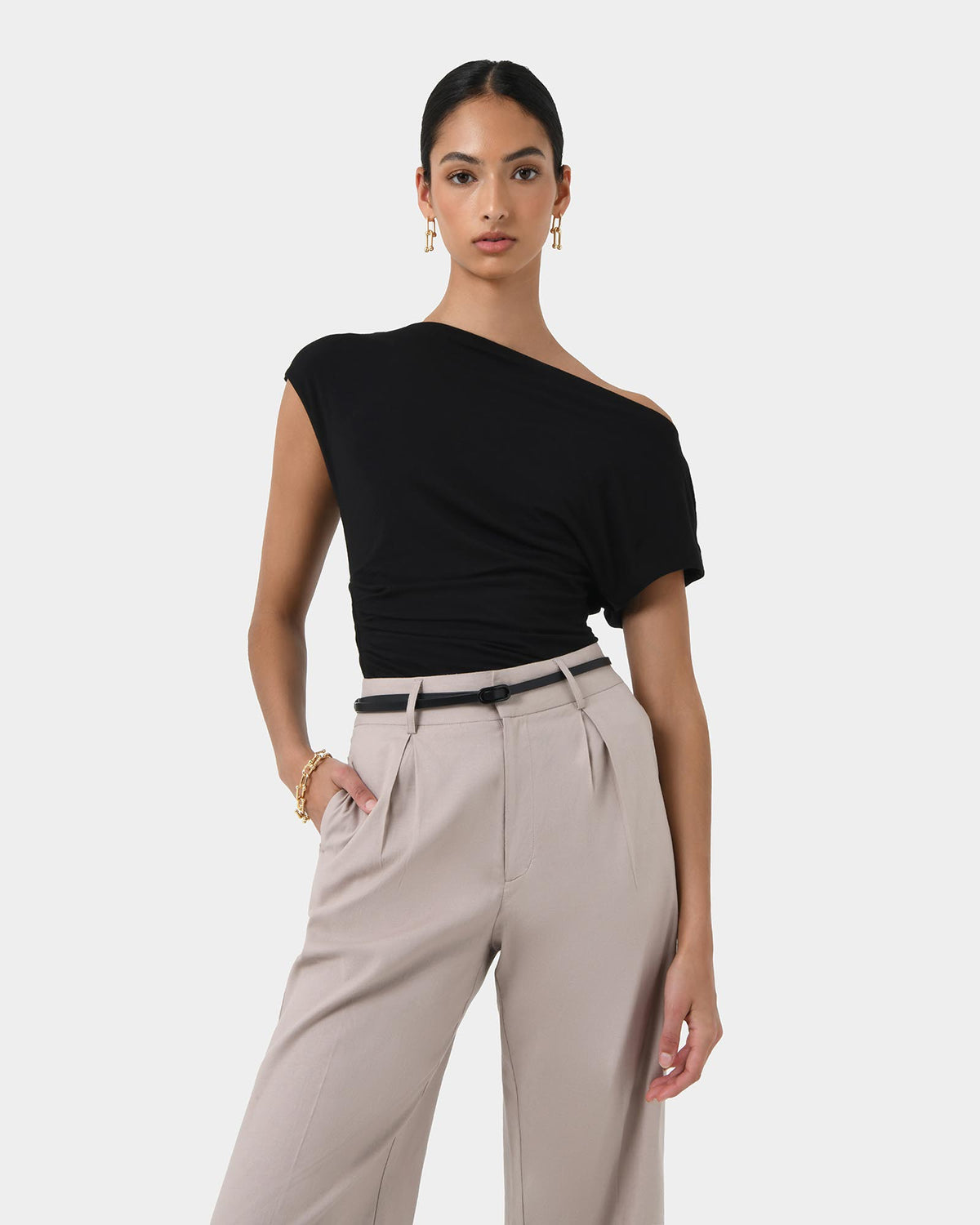 Julie Adjustable Leather Belt