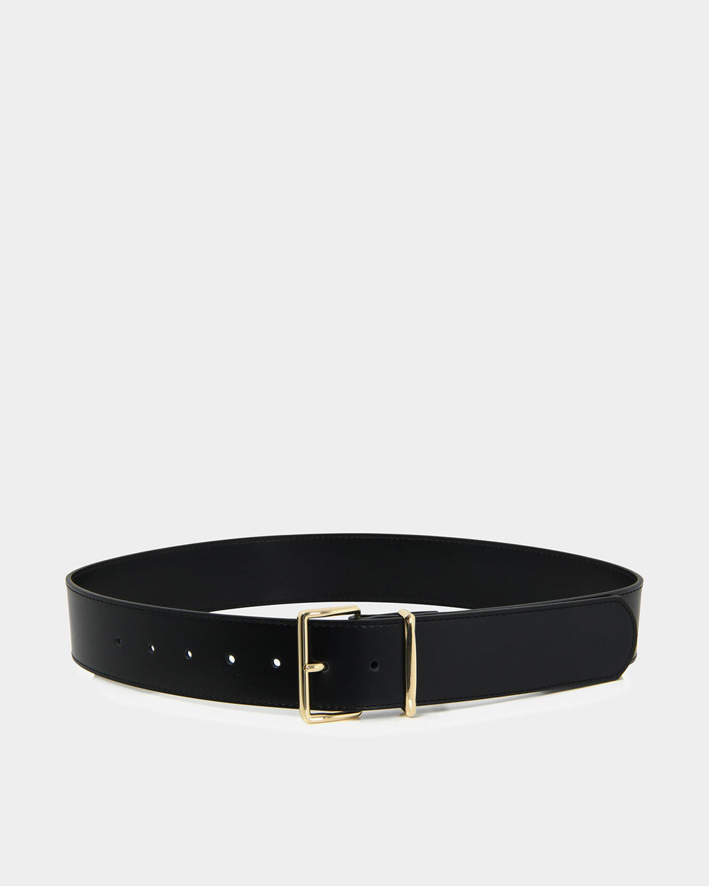 Benny Leather Belt in black — view 5