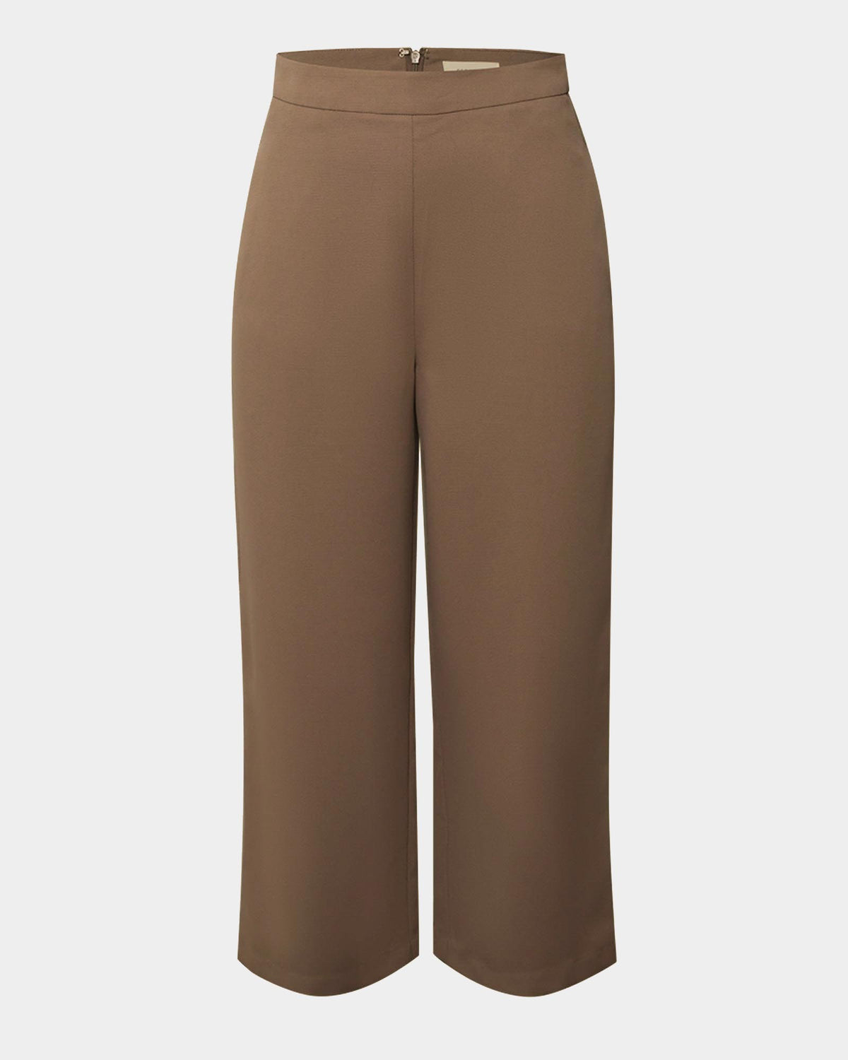 Lexee High-Waist Culotte in tobacco — product-only view