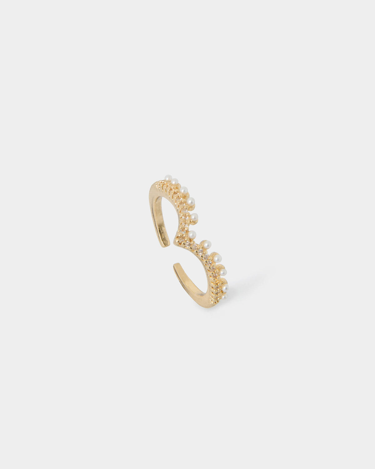 Jazmine 16k Gold Plated Ring