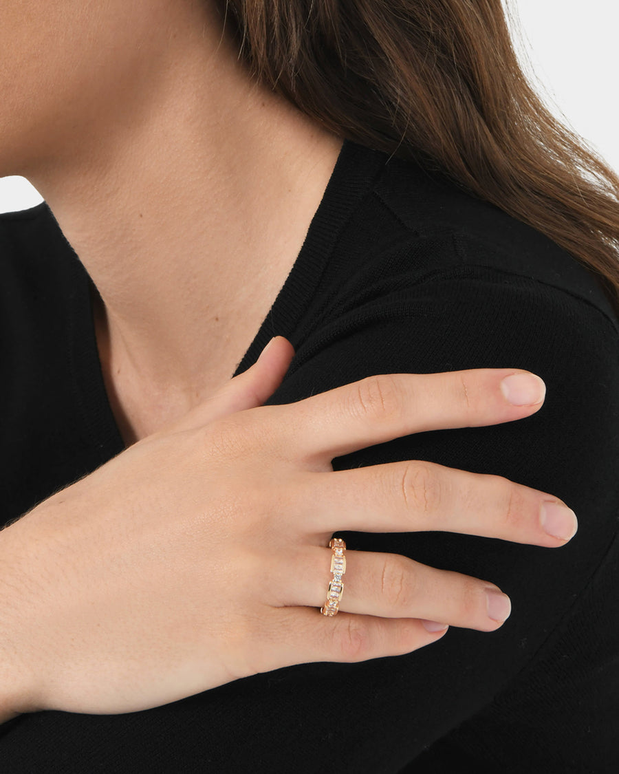 Violett 16k Gold Plated Ring