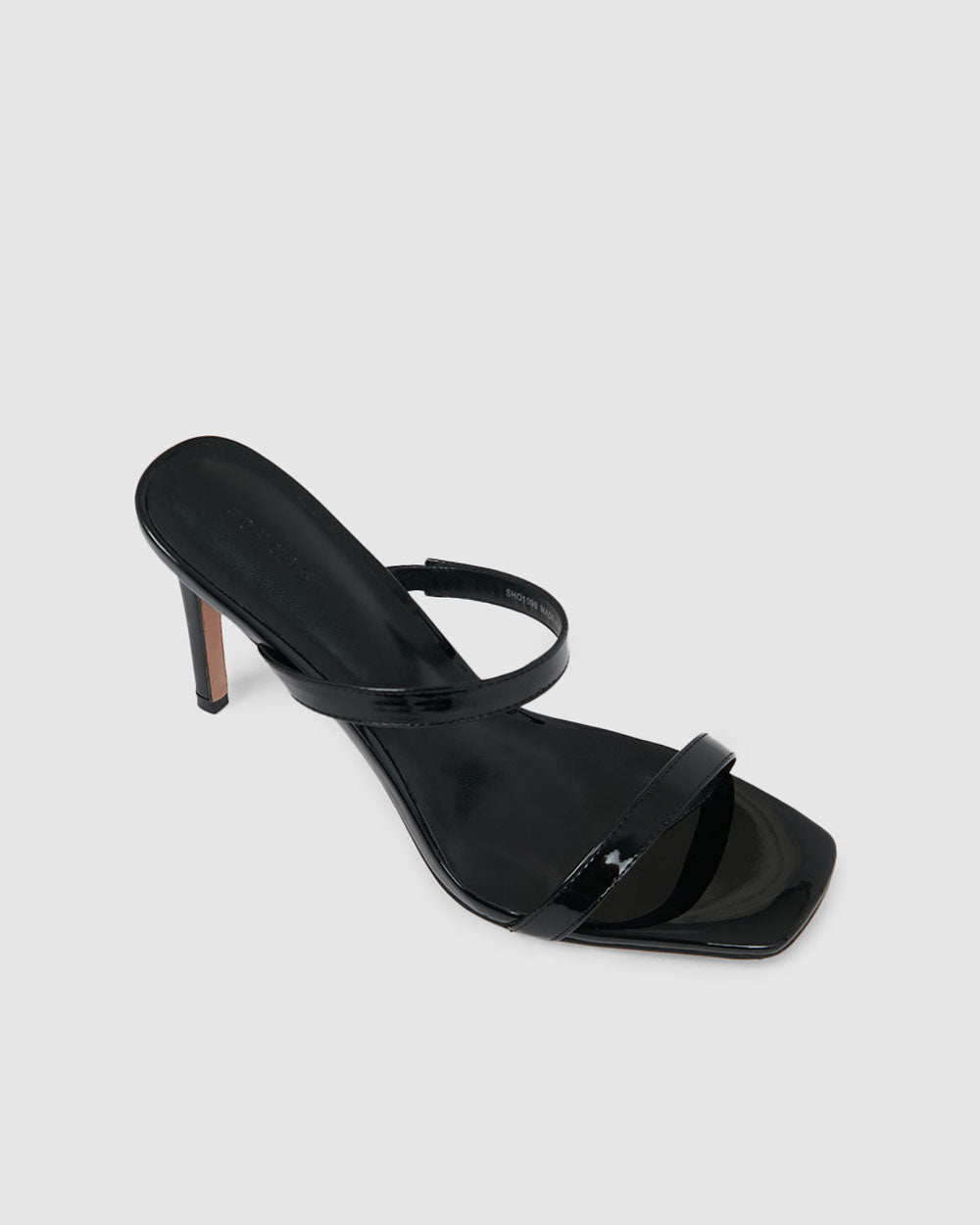 Yana Strap Heel in black — product-only view 2