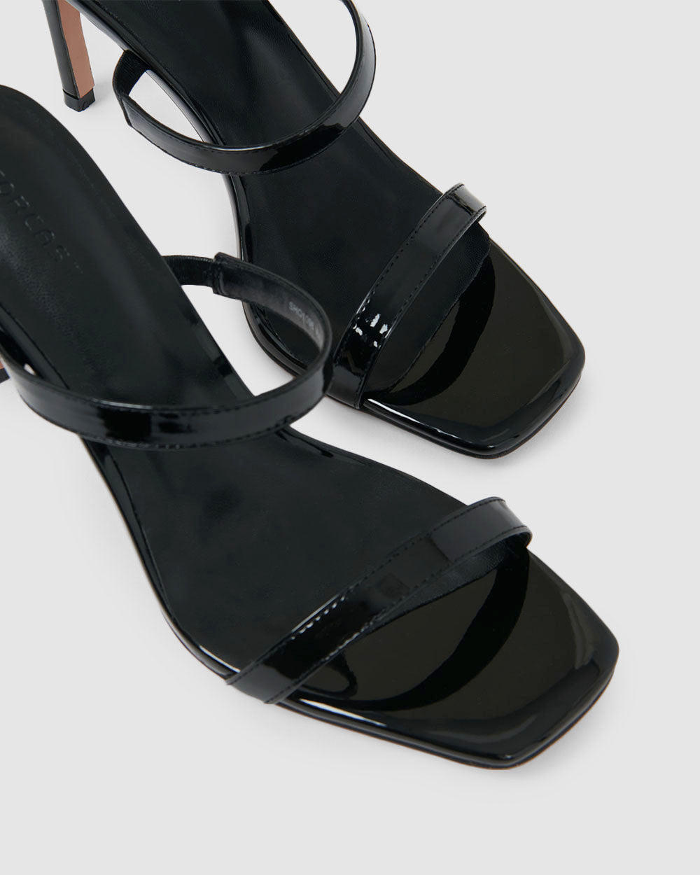 Yana Strap Heel in black — product-only view 6