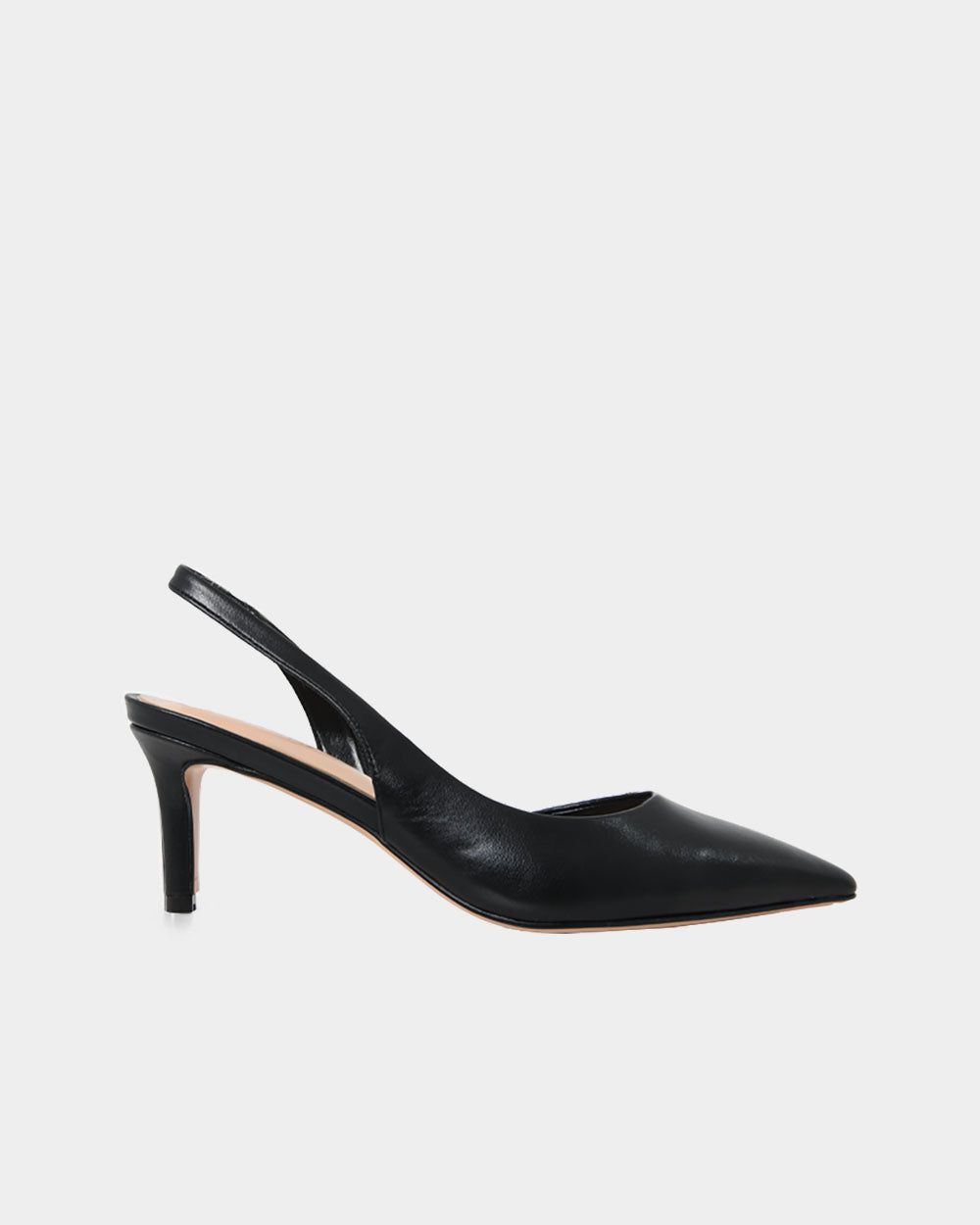 Brinley Slingback Heel in black — view 1