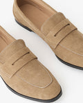 Penny Suede Loafer — fabric detail